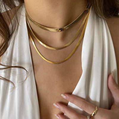 Collier Serpent Brillant