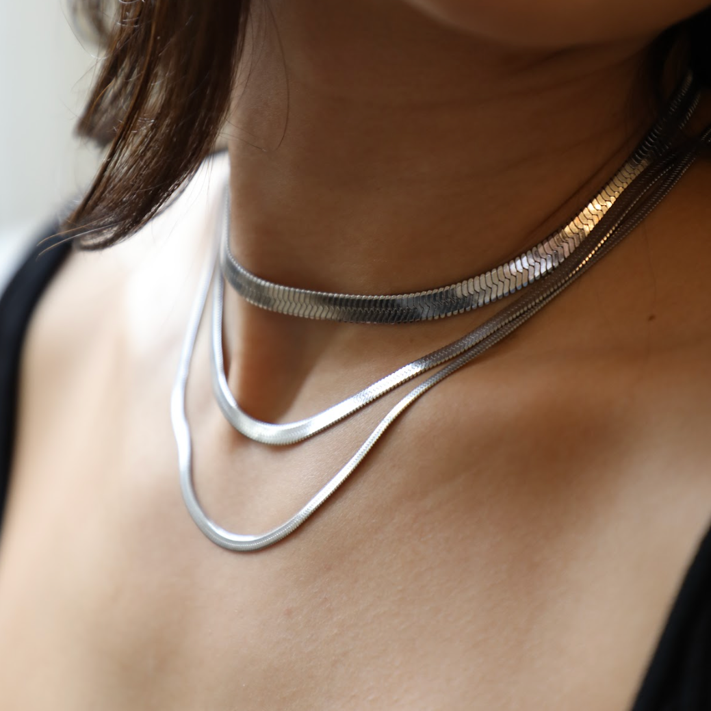 Collier Serpent Brillant