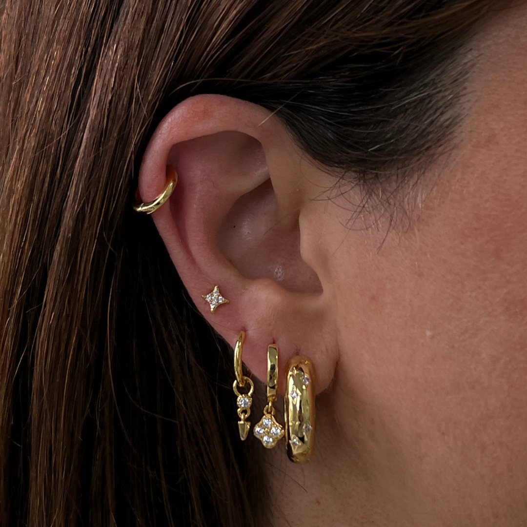 Boucles d'oreilles Étoiles