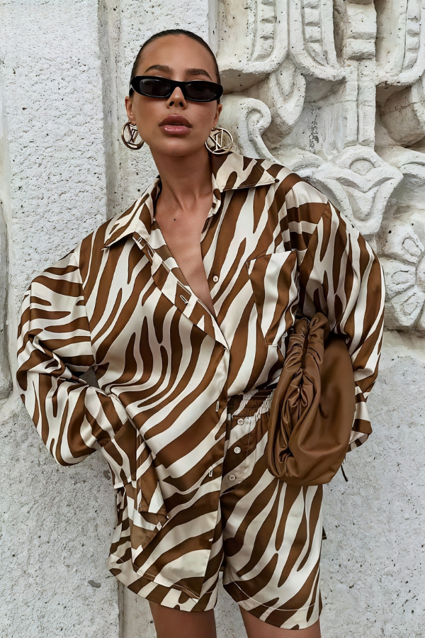 Florence | Ensemble zèbre moderne pour une déclaration audacieuse