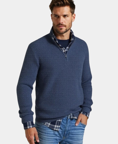 Pull en laine avec fermeture éclair Highland - Leviana
