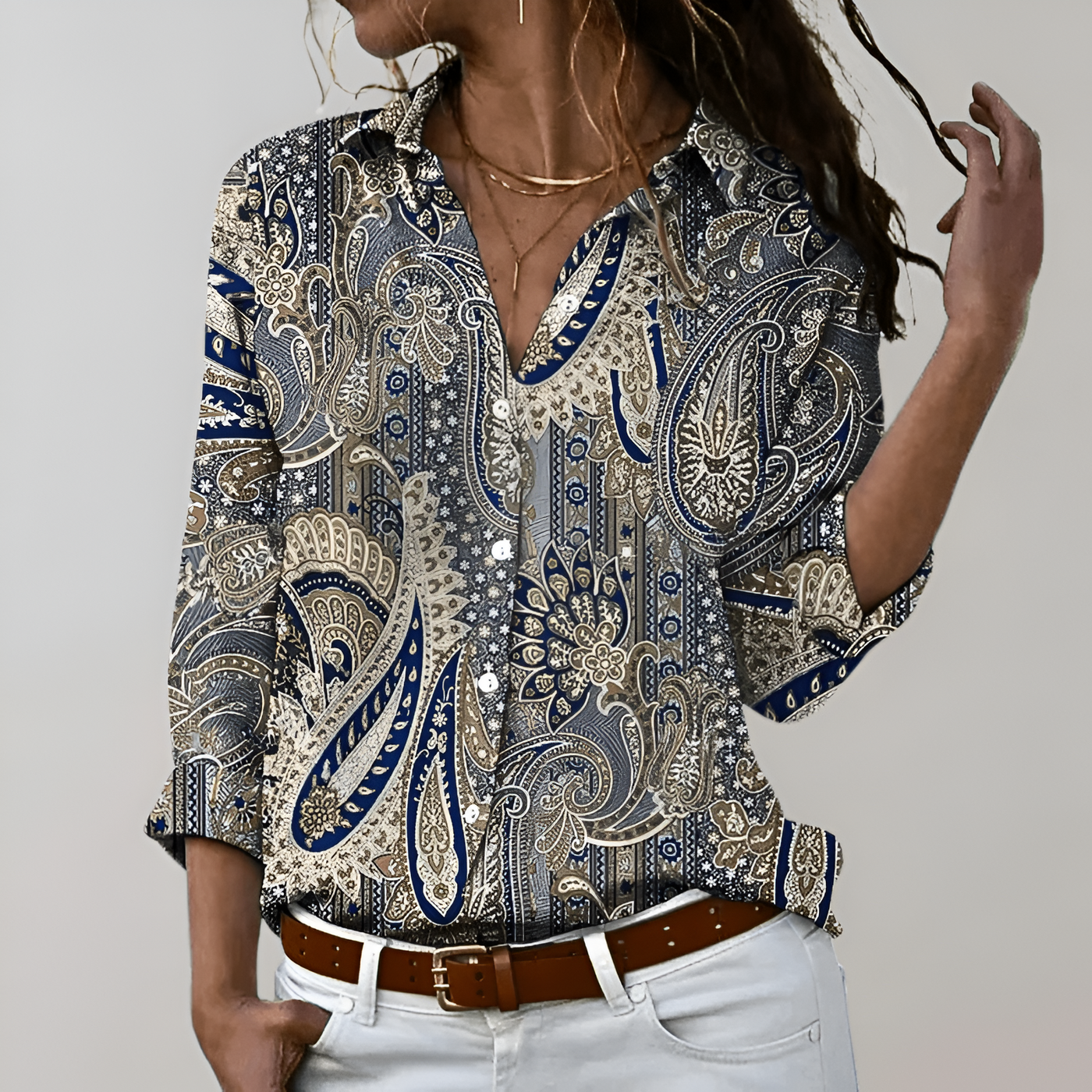 Lina™ | Blouse Élégante