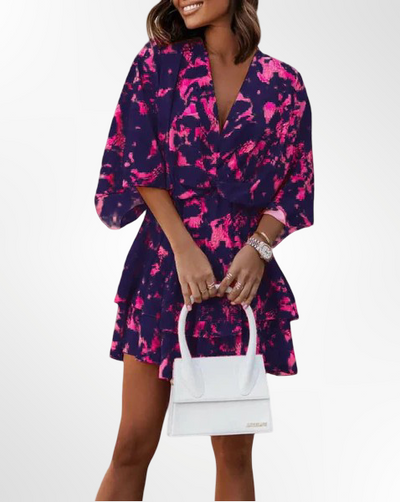 Susana | Mini-robe d'été vibrante et chic