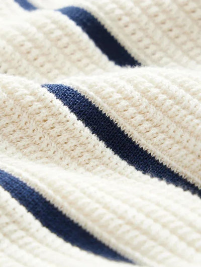 Polo Tricot Cadre Atlantique – Leviana