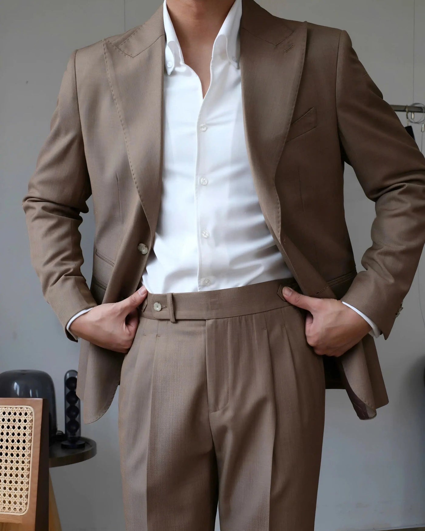 Pantalon Sidetab Classiques Genova