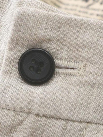 Shorts en Lin Bleu Horizon - Leviana