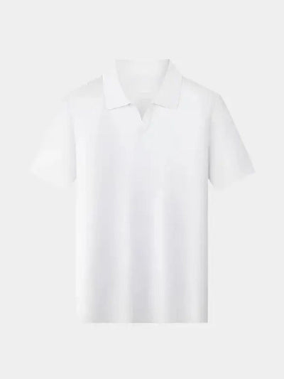 Chemise Polo Tricot Sans Boutons Décontractée - Leviana