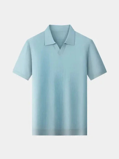 Chemise Polo Tricot Sans Boutons Décontractée - Leviana