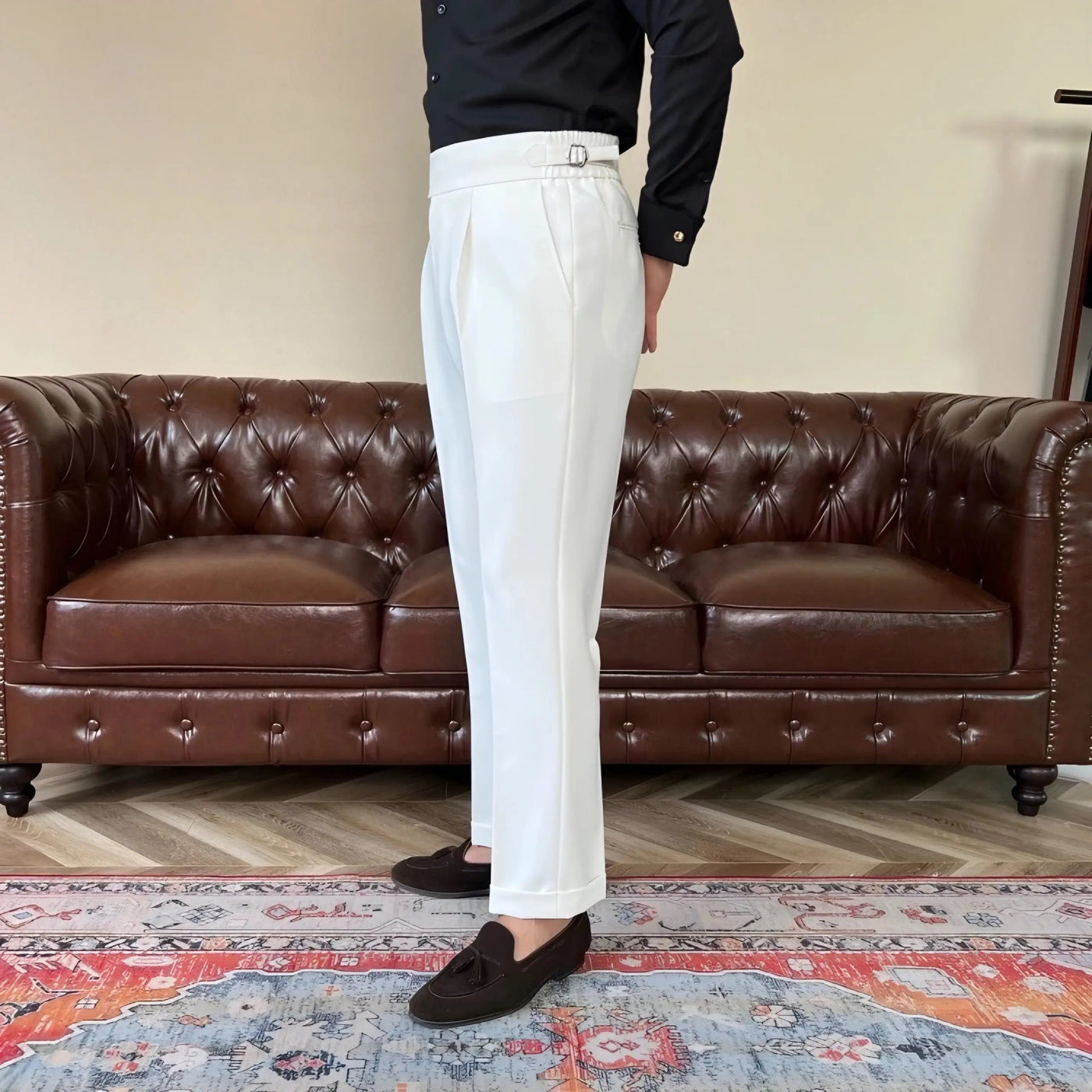 Pantalon élastique classique Sidetab Italia