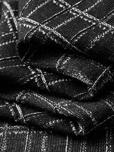 Polo en Tricot Noir Classique - Leviana