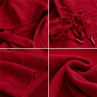 FABIOLA™ | PULL JACQUARD À CAPUCHE