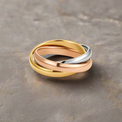 Bague Loop Tricolore