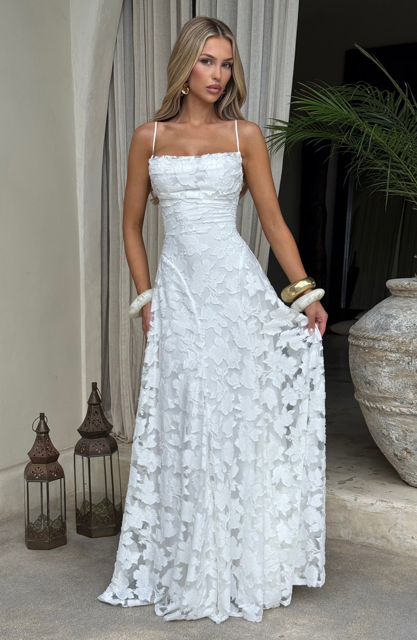 Robe Maxi Fleurie L’atelier D’amélie