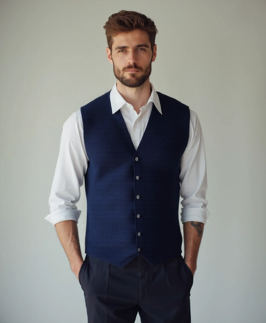 Gilet en Cachemire - Leviana