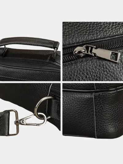 Sac à main en cuir - Croix et Couronne