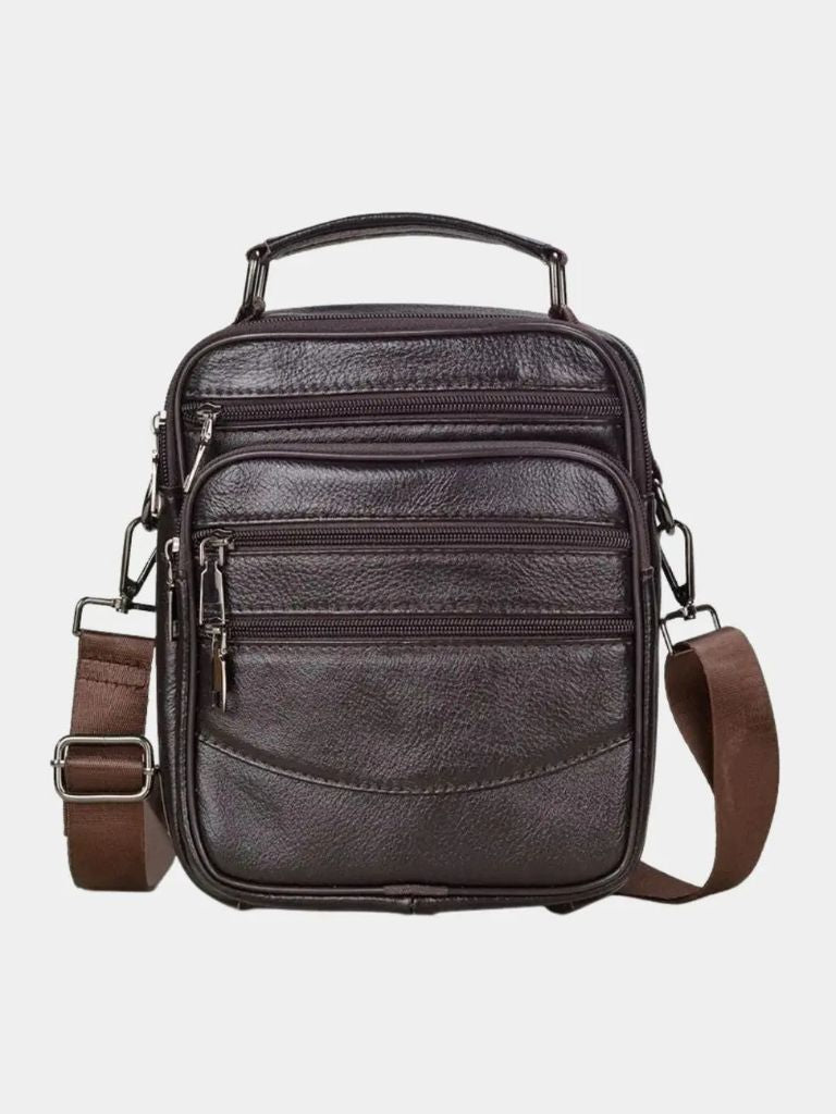 Sac à main en cuir - Croix et Couronne