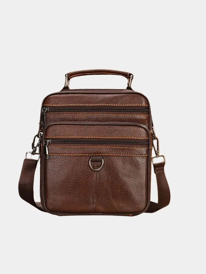 Sac à bandoulière en cuir pour homme - Leviana