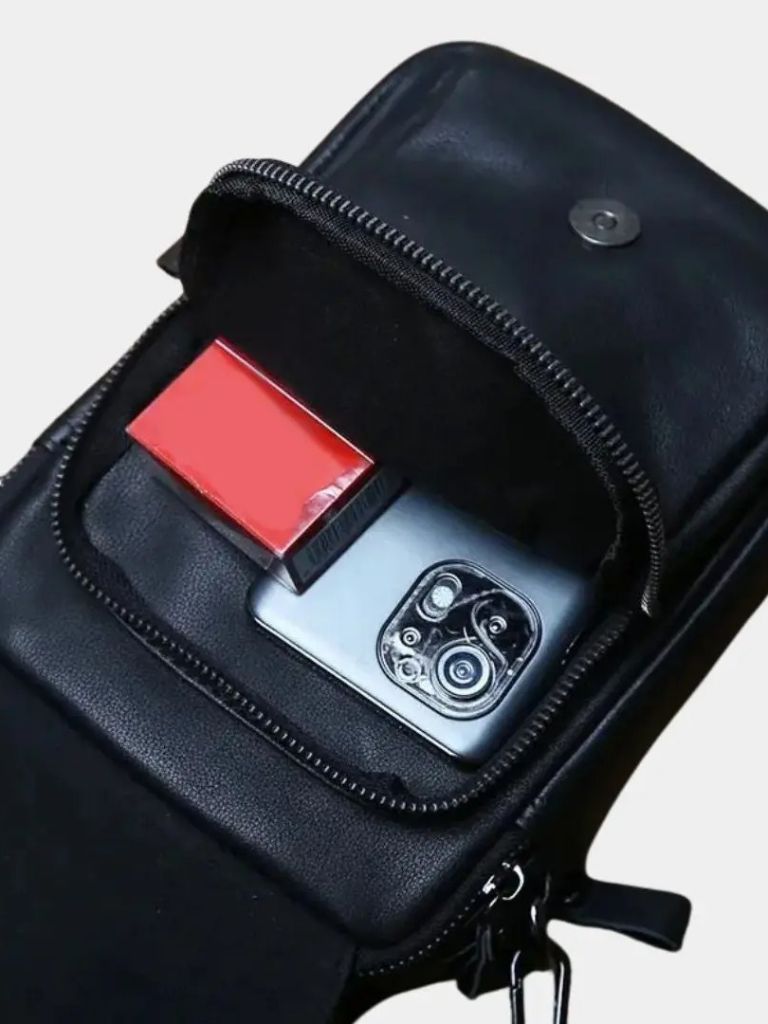 Sac à bandoulière en cuir pour homme - Leviana