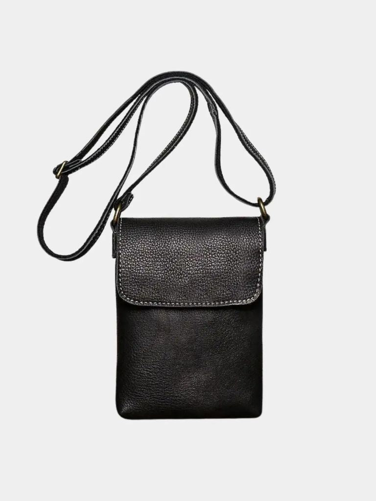 Sac à bandoulière mini en cuir pour hommes - Leviana