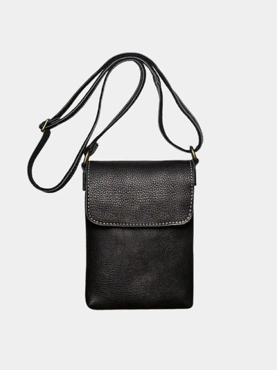 Sac à bandoulière mini en cuir pour hommes - Leviana