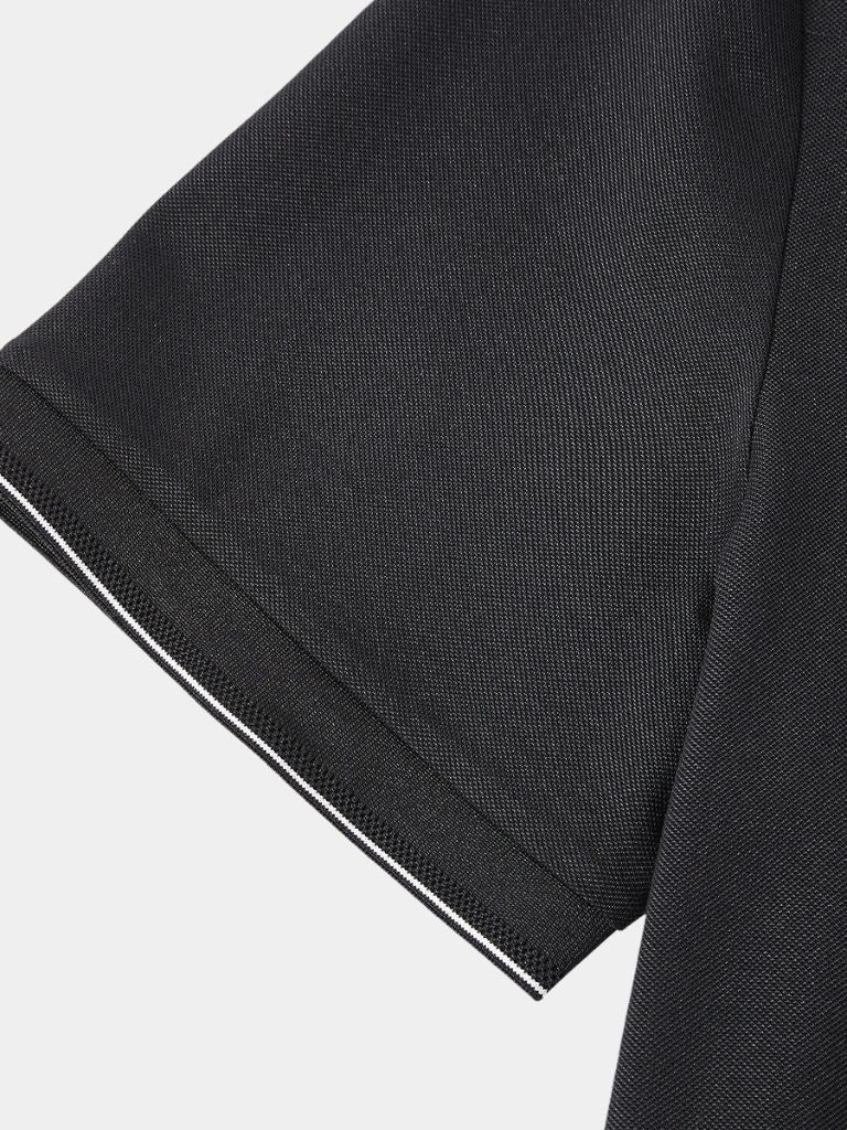 Polo avec Bord Obsidienne – Leviana