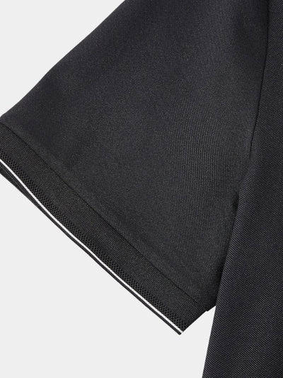 Polo avec Bord Obsidienne – Leviana