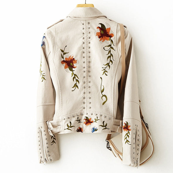 Livia™ | Veste avec broderie florale rétro