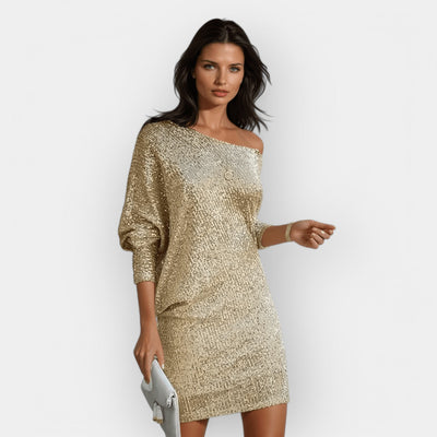 Robe de Soirée avec Paillettes