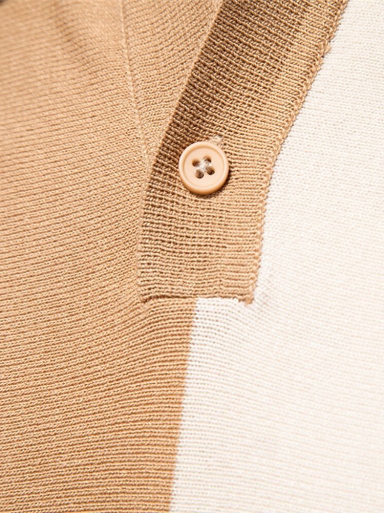 Polo à Rayures Rétro – Leviana