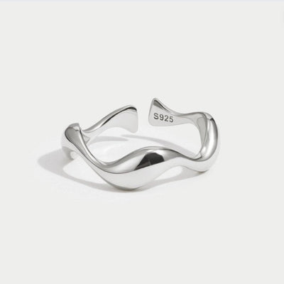 Vagues - Bague Minimaliste