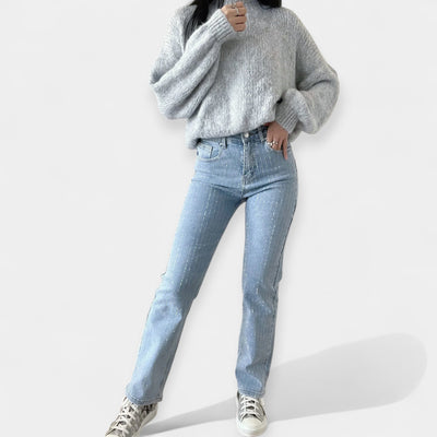 Jean d'été scintillant