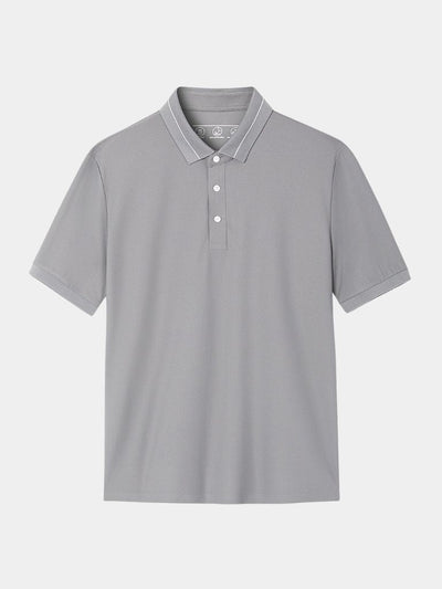 Polo Gris Acier – Leviana