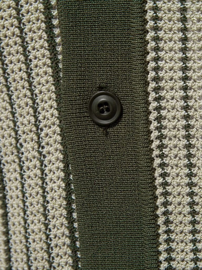 Polo Strié en Maille - Leviana