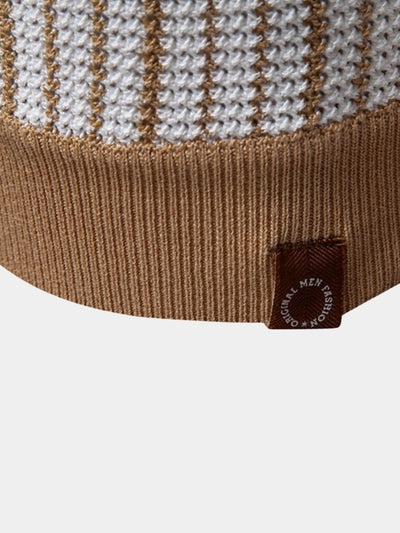 Polo Strié en Maille - Leviana