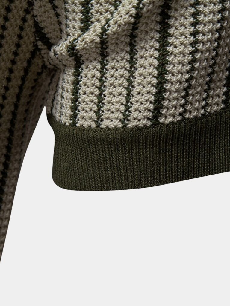 Polo Strié en Maille - Leviana