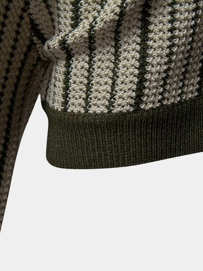 Polo Strié en Maille - Leviana