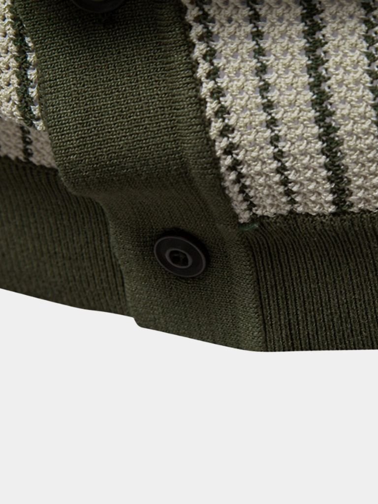 Polo Strié en Maille - Leviana