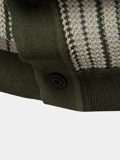 Polo Strié en Maille - Leviana