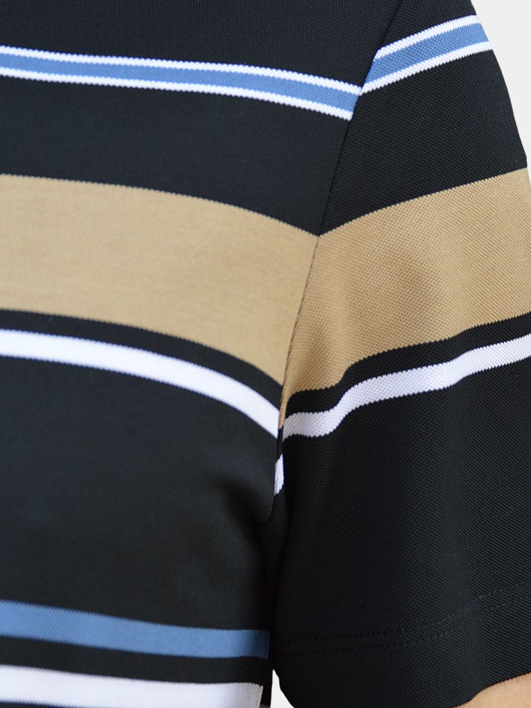 Polo Rayé Coucher de Soleil – Leviana