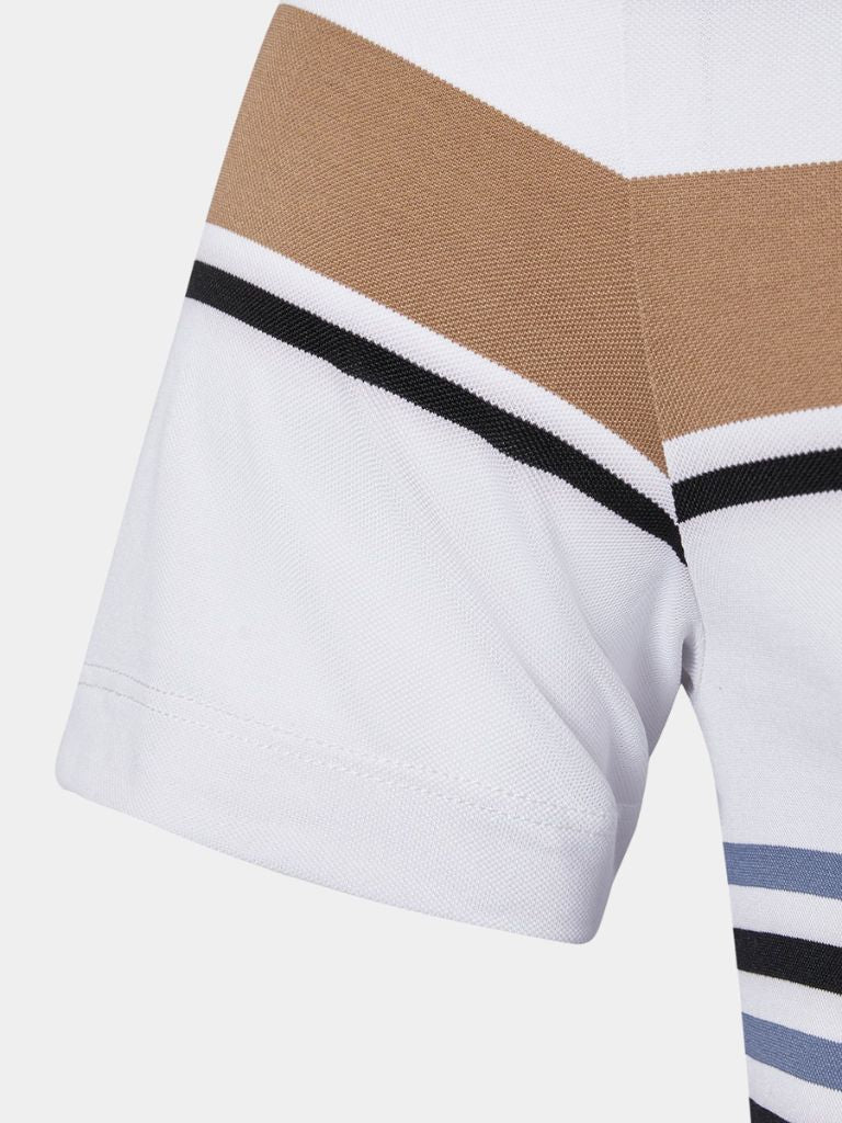 Polo Rayé Coucher de Soleil – Leviana