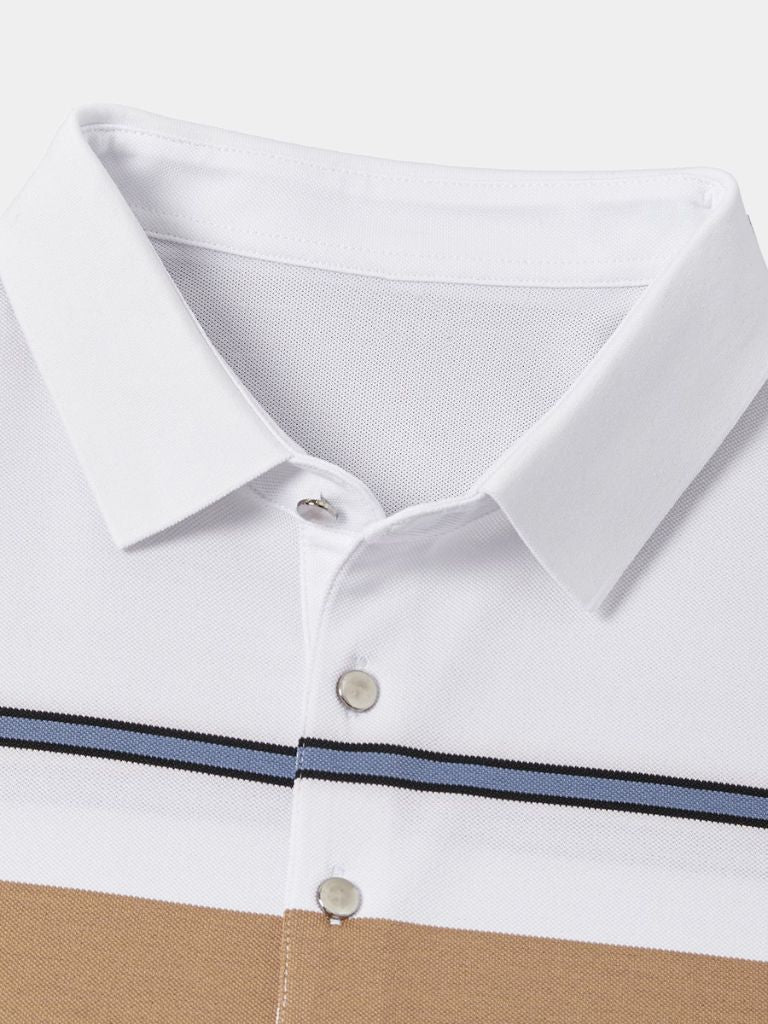 Polo Rayé Coucher de Soleil – Leviana