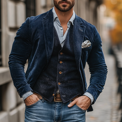 Columbus™ | Ensemble blazer et gilet classique