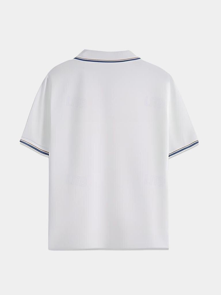 Polo Noir V-Cou Intemporel - Leviana