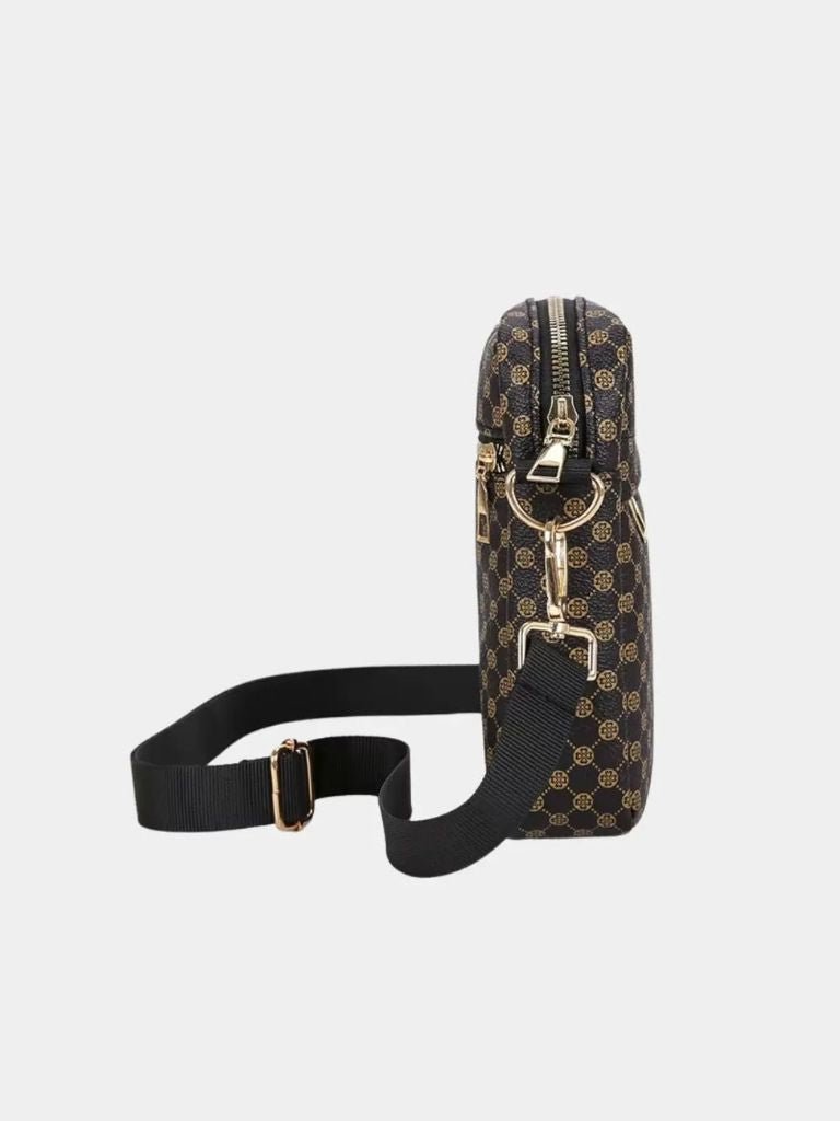 Sac à épaule mini motif vintage - Leviana