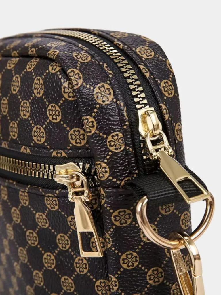 Sac à épaule mini motif vintage - Leviana