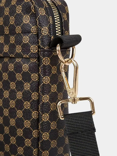 Sac à épaule mini motif vintage - Leviana