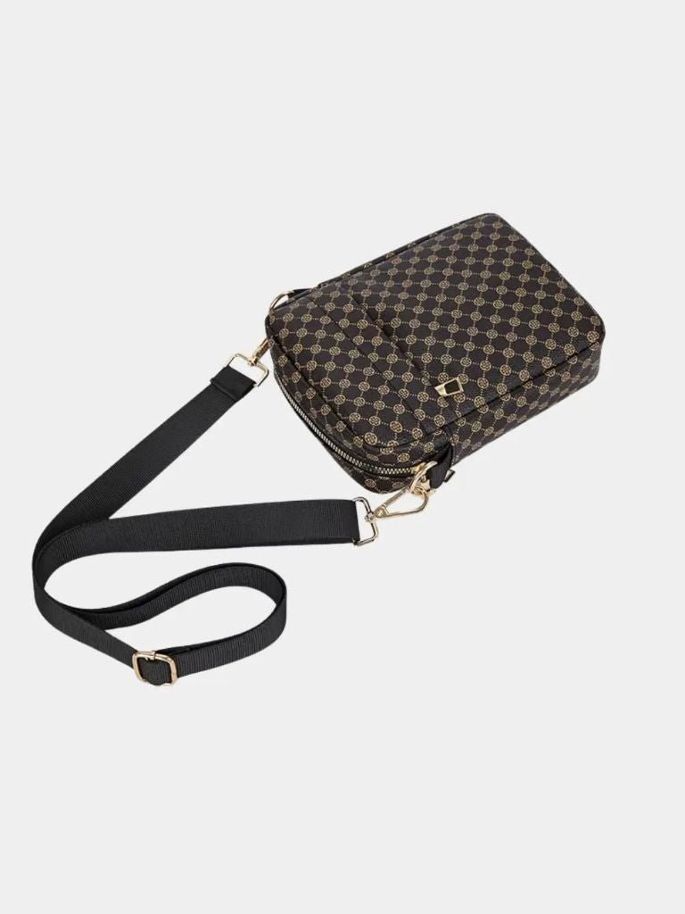 Sac à épaule mini motif vintage - Leviana