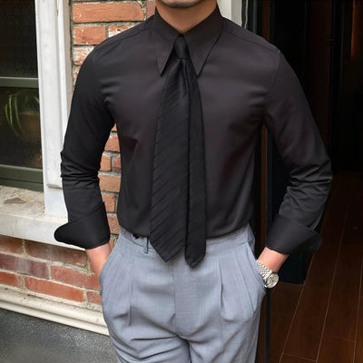 Chemise Élégante avec Col Conique - Leviana