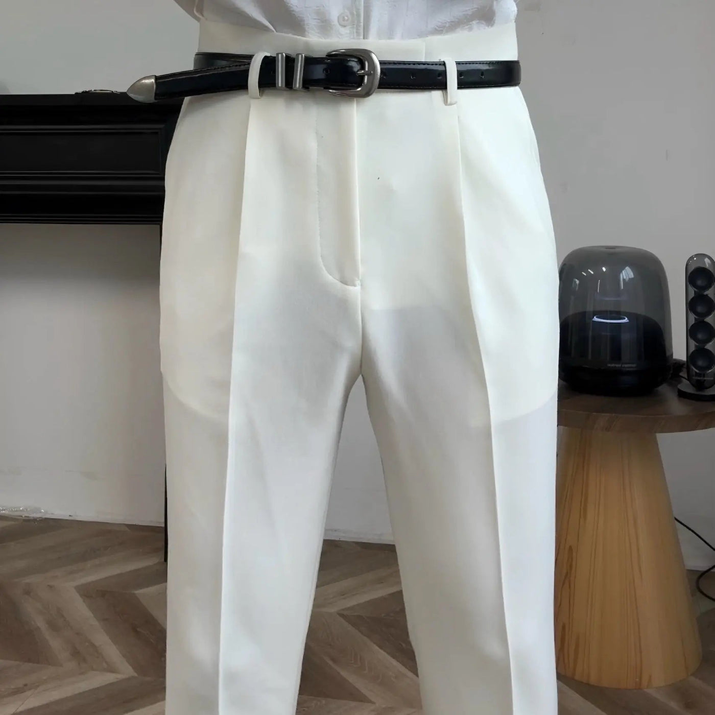 Pantalon classique Hollywood (avec ceinture)