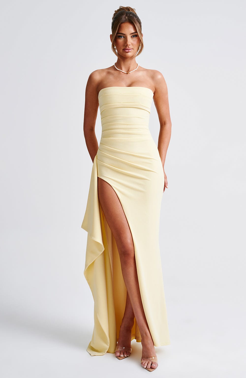 Robe Maxi L’atelier D’amélie Zafira - Citron